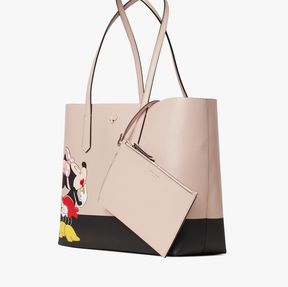 Kate Spade Minnie Mouse Large Tote New! - Picture 3 of 8